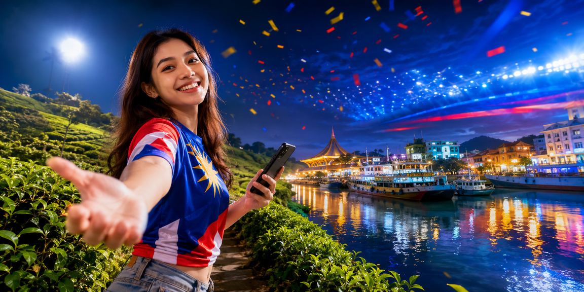 Pengguna Malaysia membuat deposit melalui aplikasi mudah alih mk11